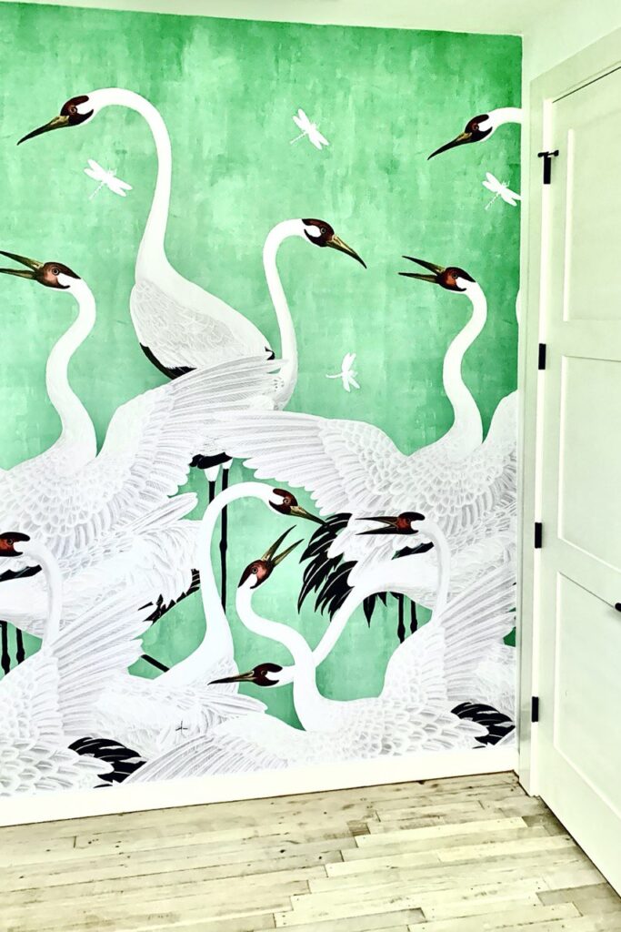 Wallpapers done for a home remodeling in seattle. modedern and DIY look